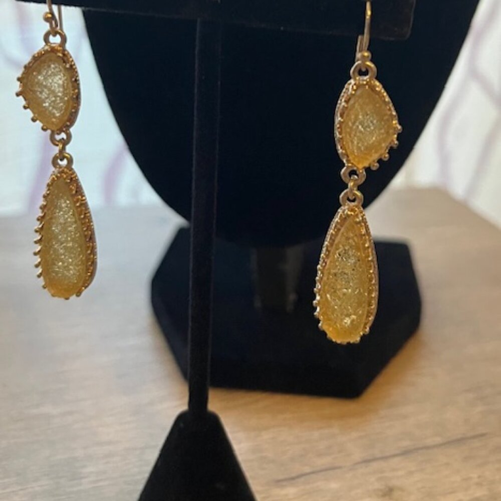 Druzy Dangle Earrings